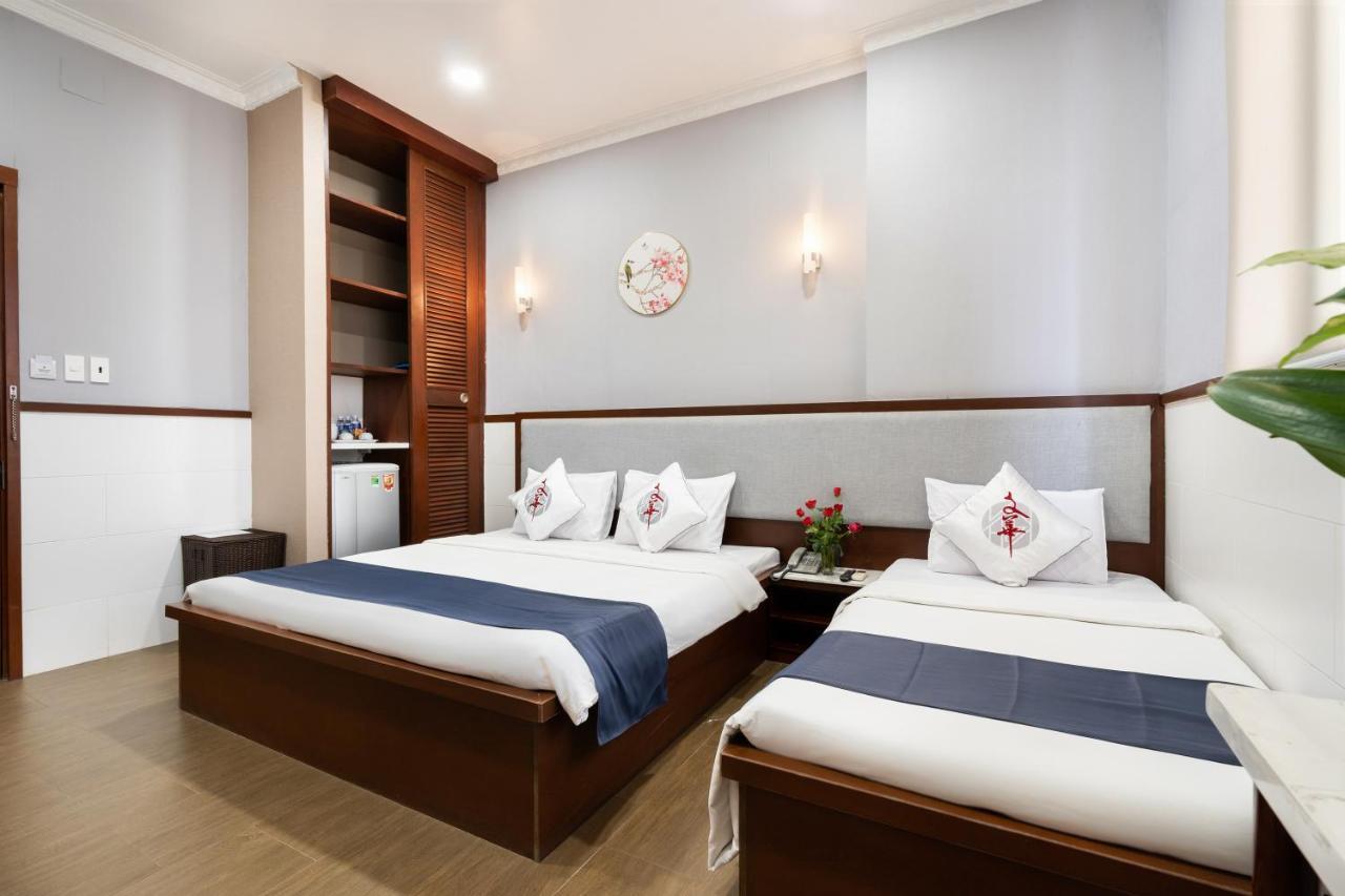 Van Hoa Hotel Хошимин Экстерьер фото